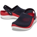 Crocs Sandale LiteRide 360 Clog (supermiękkie, lekkie) granatowo/czerwone - 1 para